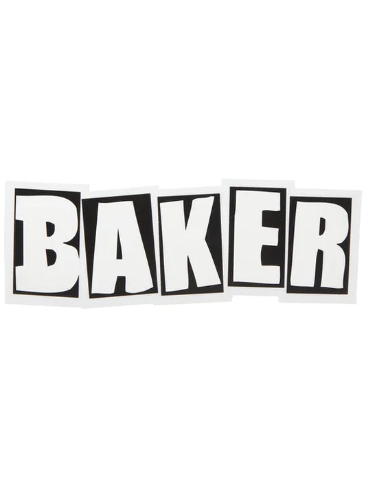 Baker Brand Logo Sticker - Black