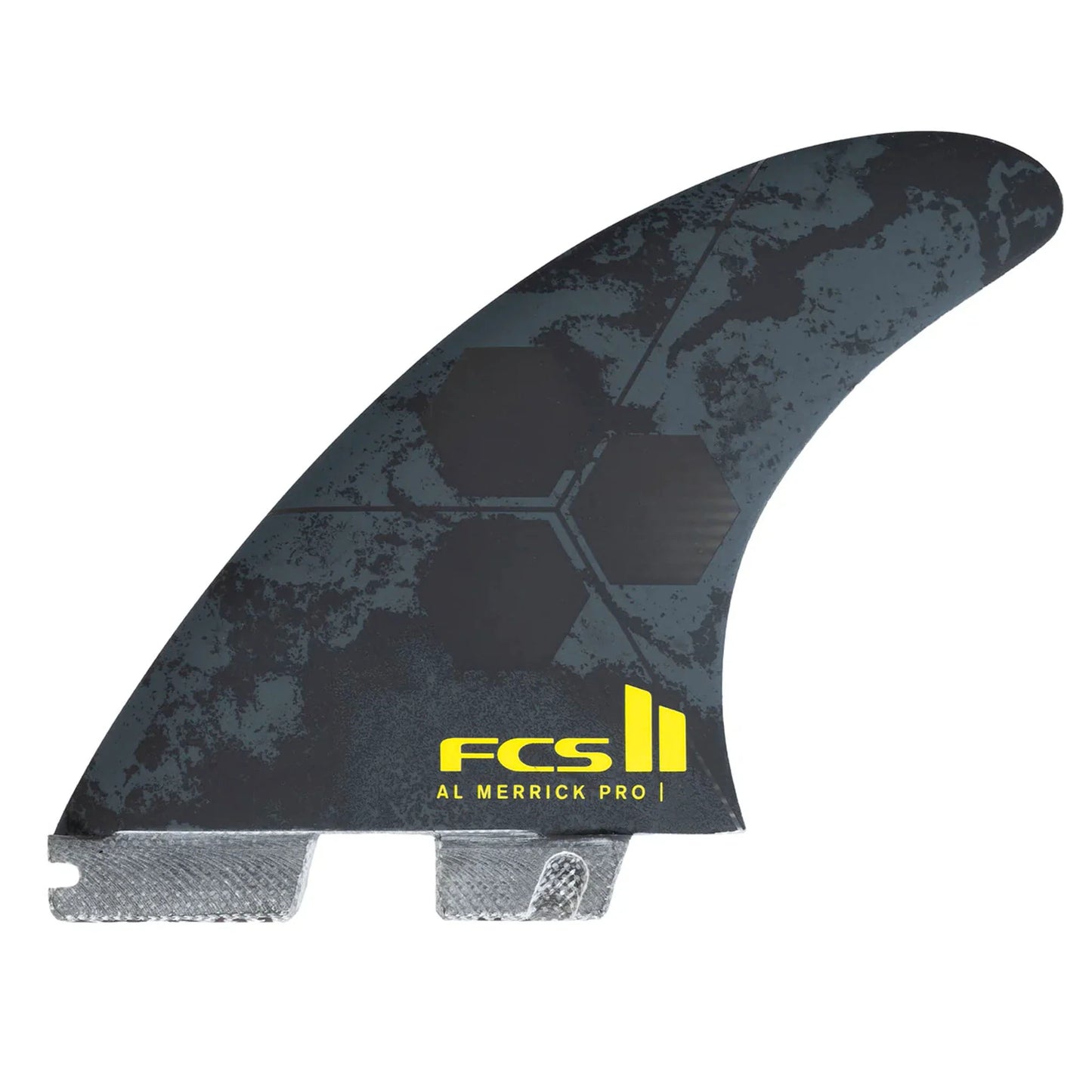 FCS II AM Performance Glass Tri Fins - Black/Acid