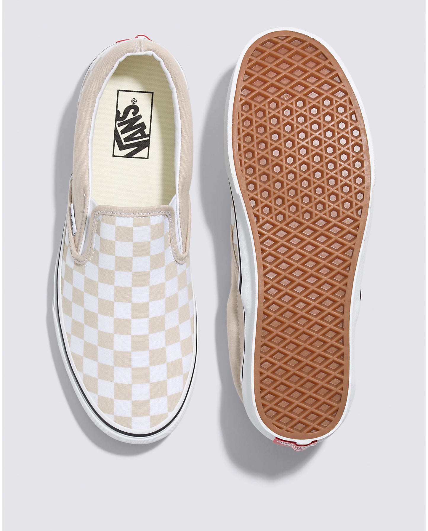 Original Vans Shoe Slip On - Checkerboard French Oak