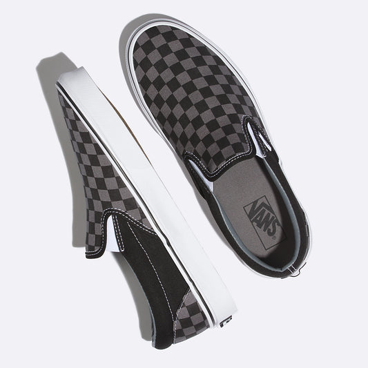 Original Vans Classic Slip On - Black/Pewter Checkerboard