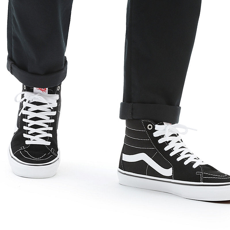 Original Vans Shoe Skate SK8-HI Black/White