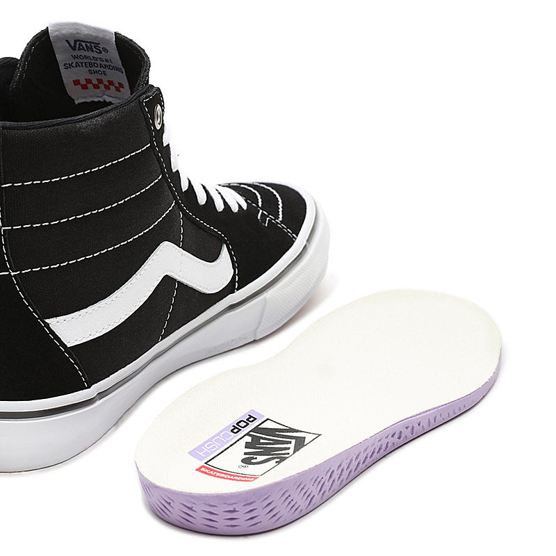 Original Vans Shoe Skate SK8-HI Black/White