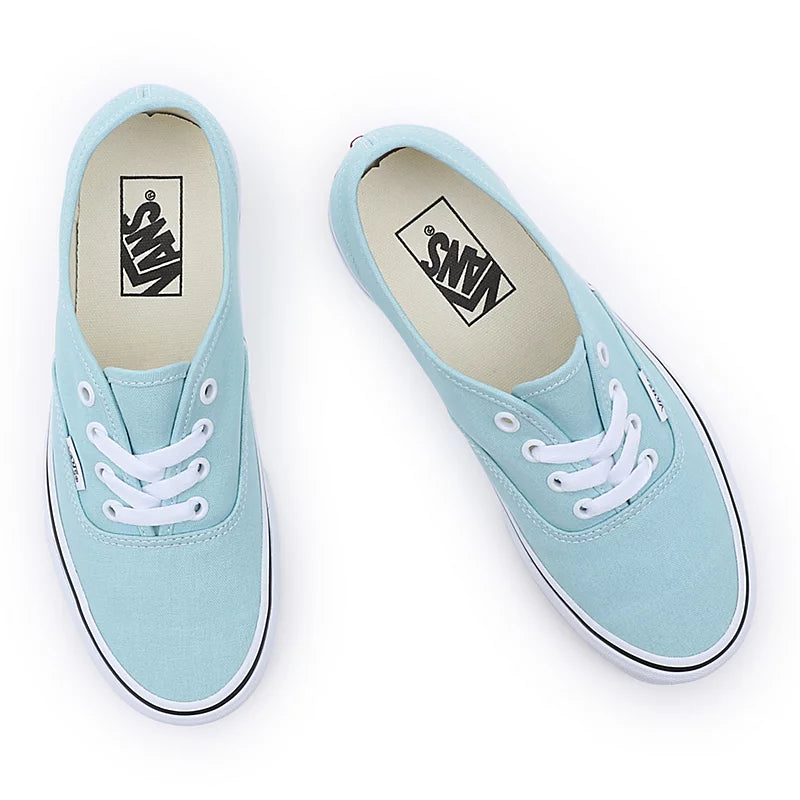 Baby blue vans womens on sale