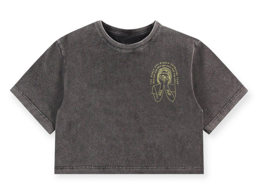 Bigger Problem Crop Tee Women - Various Color