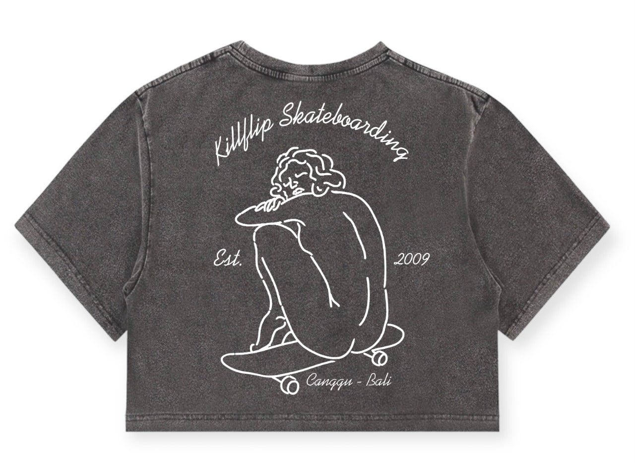 Canggu Skate Crop Tee Women - Various Color