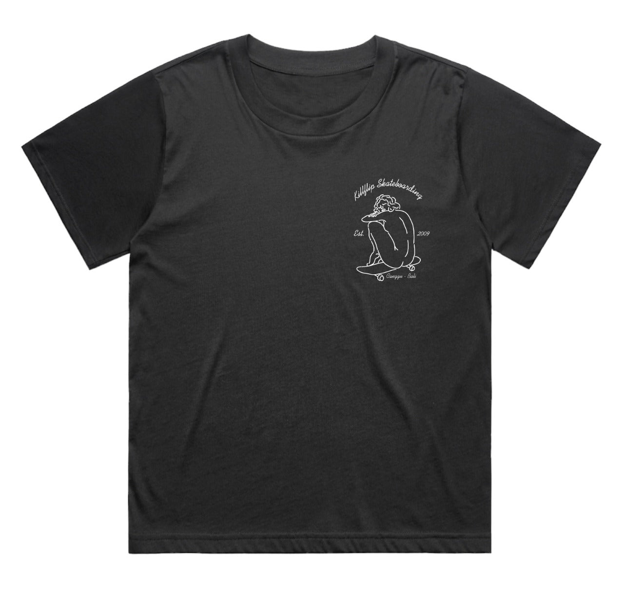 Canggu Skate Tee Men - Blackwash
