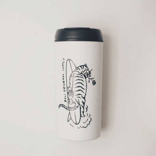 BGS Tiger Tumbler White