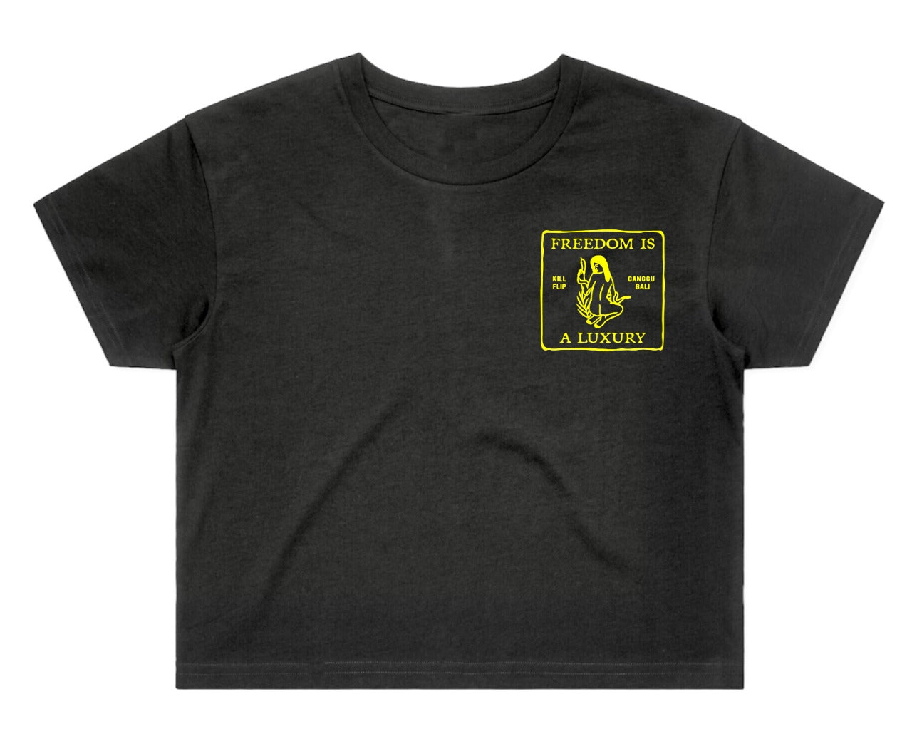 Freedom Crop Tee Women - Various Color