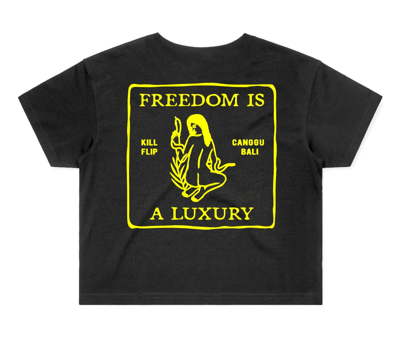 Freedom Crop Tee Women - Various Color