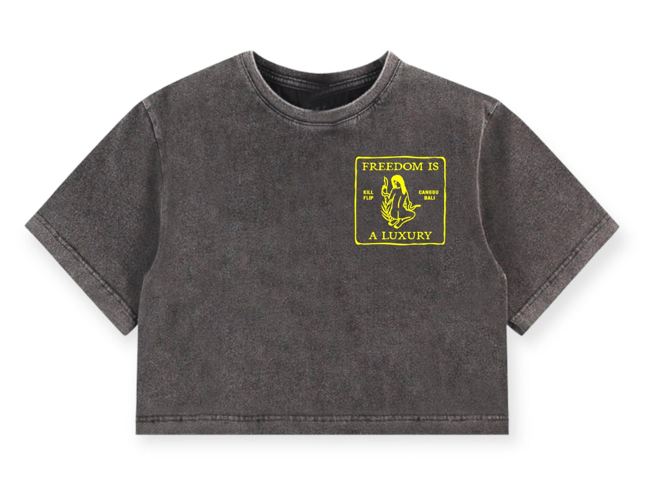 Freedom Crop Tee Women - Various Color
