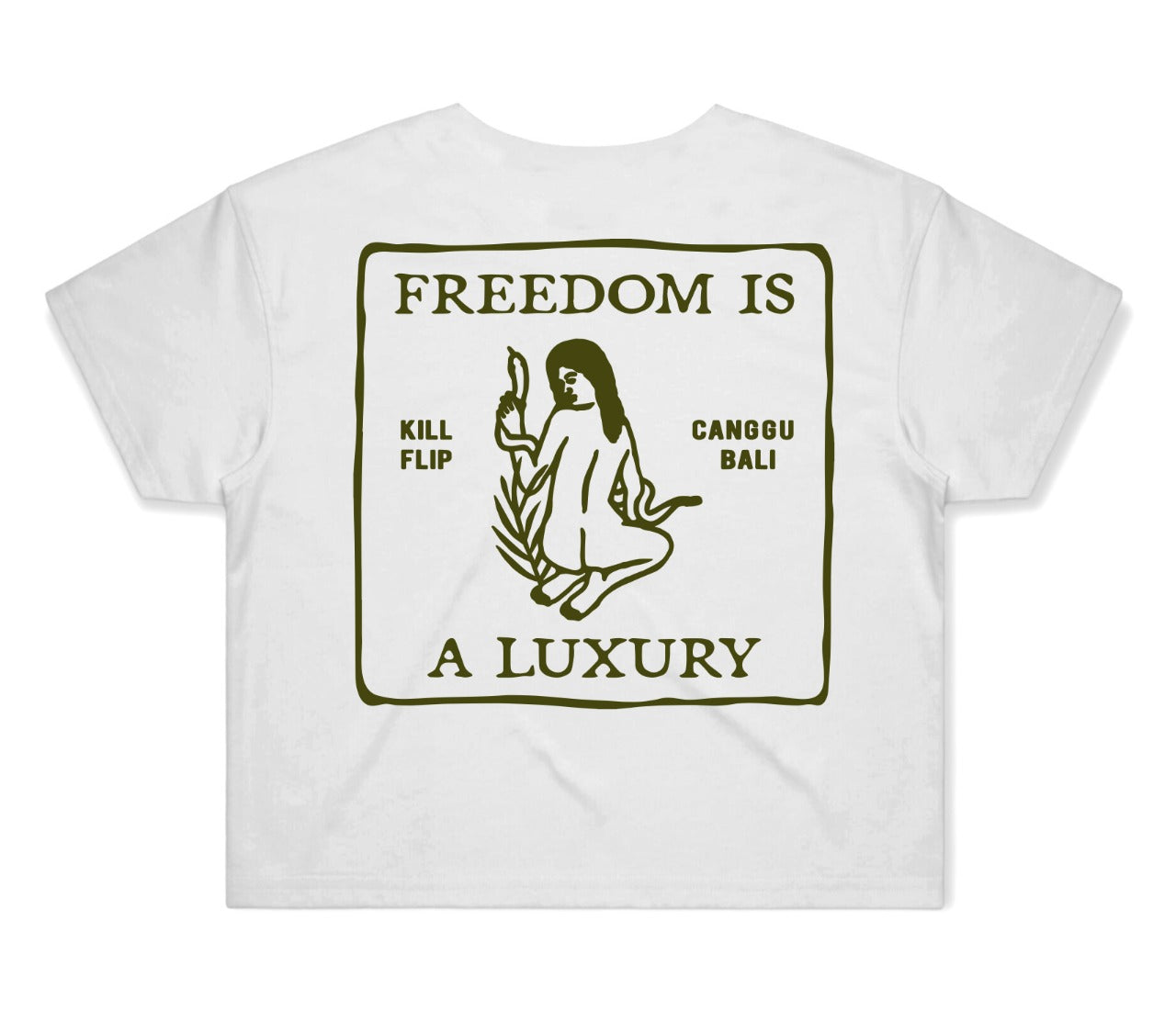 Freedom Crop Tee Women - Various Color