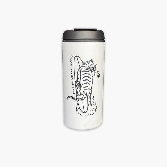 BGS Tiger Tumbler White