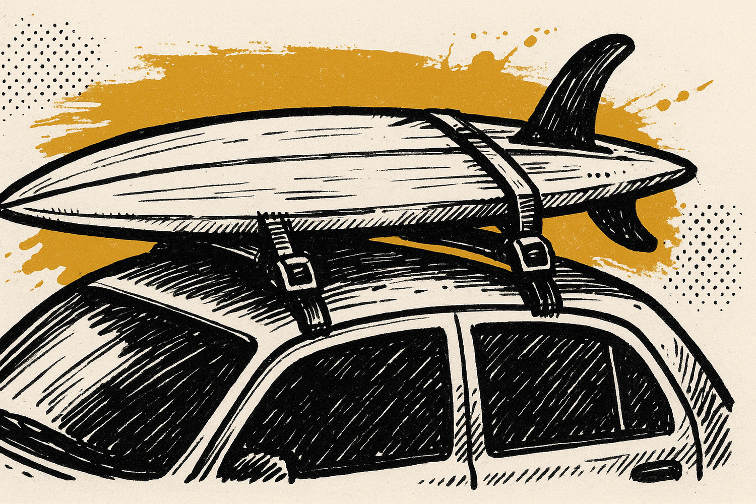 Surf Car Straps