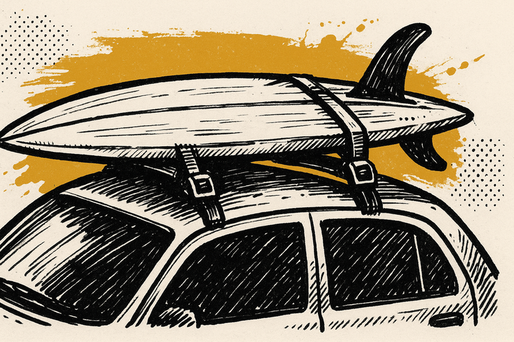 Surf Car Straps