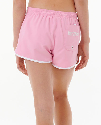 Out All Day 5" Boardshort - Girls (8-14 years) - Bright Pink