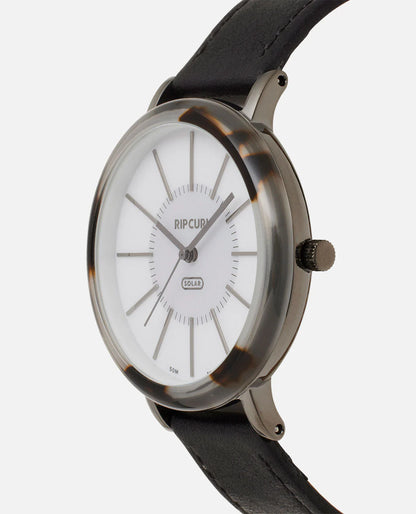 Sun Rays Solar Watch - Black