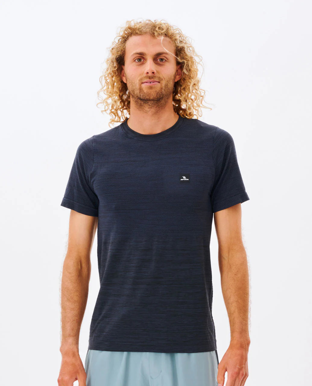 VaporCool Seamless Tee - Black Marle