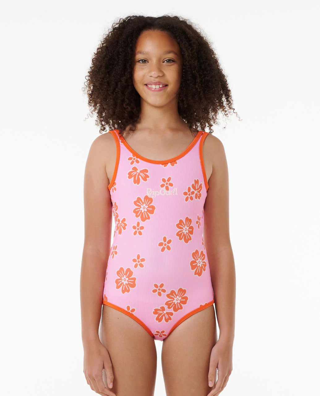 Summer Sol One Piece - Girls (8-14 years) - Bright Pink