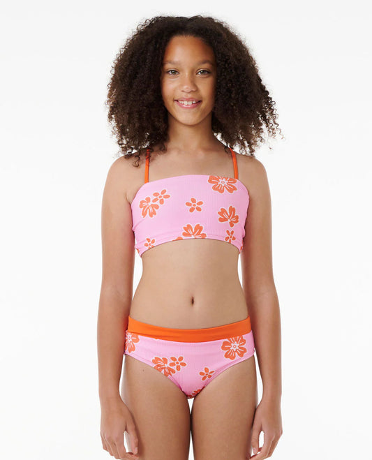 Summer Solstice Bikini - Girls (8-14 years) - Bright Pink