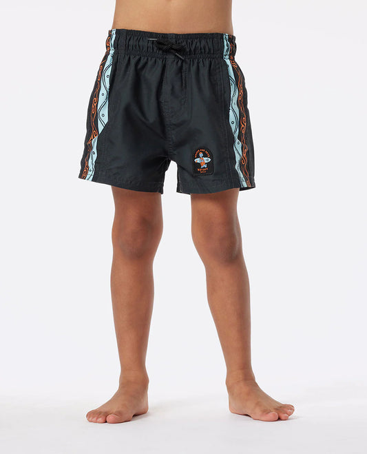 Tube Town Cosmic Volley - Boys (1-8 years) - Washed Black