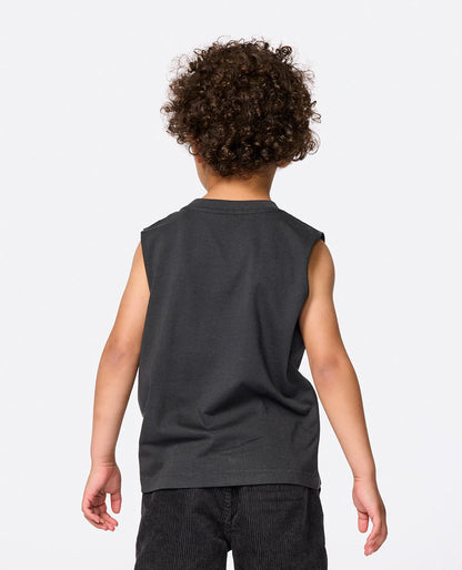 Artist Of The Search Ty Williams Muscle - Boys (1-8 years) - Washed Black