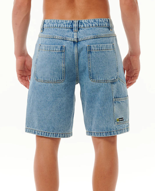 Super Computer Denim Walkshort - Washed Blue