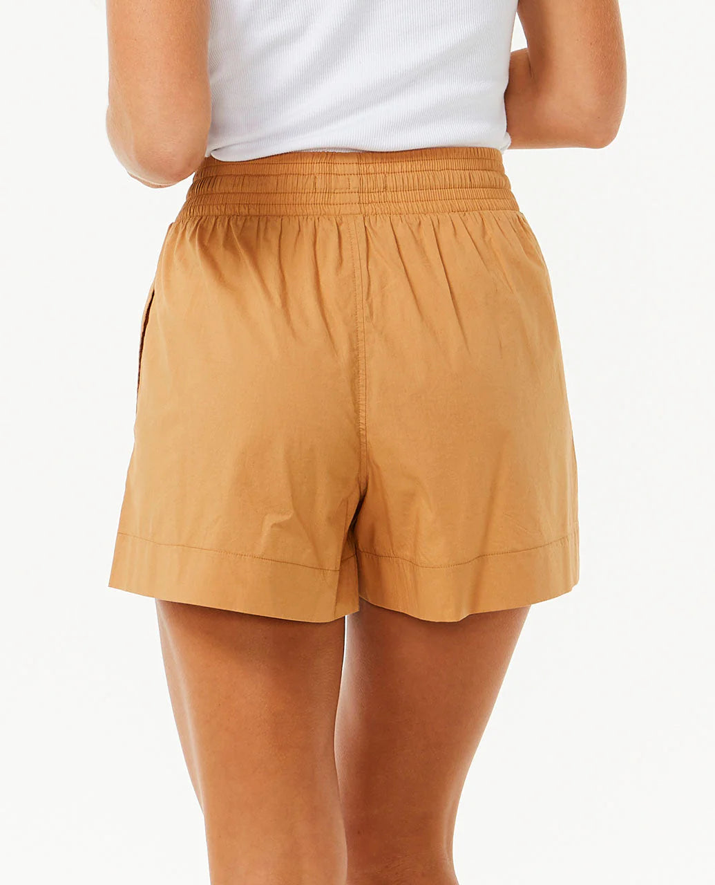 Poplin Crushin Walk Short - Light Brown