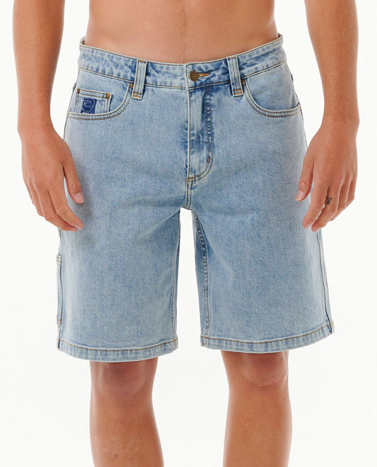 Dosed 20" Denim Walkshort - Washed Blue