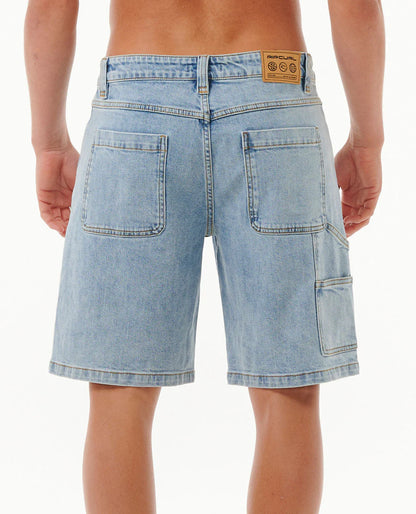 Dosed 20" Denim Walkshort - Washed Blue