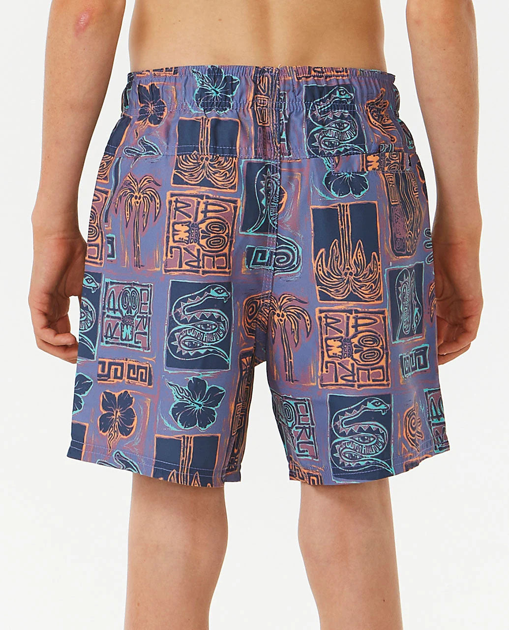 Lost Islands Tile Volley Short - Boys (8-16 years) - Multico