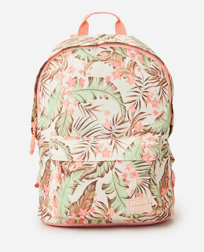 Dome 18L + Pencil Case Mixed Backpack - White