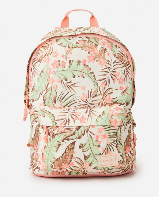 Dome 18L + Pencil Case Mixed Backpack - White