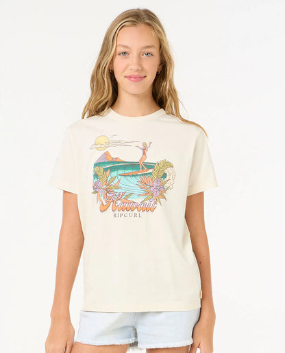 Waikiki Standard Tee - Girls (1-8 years) - Bone Haw