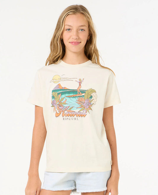 Waikiki Standard Tee - Girls (1-8 years) - Bone Haw