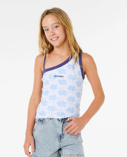 Artist Of The Search Oceanic Tank - Girls (8 - 16 years) - Blue