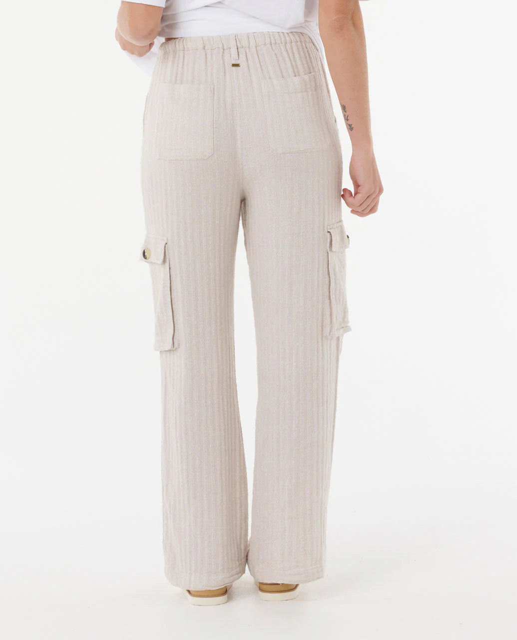 Oceanic Textured Pant - Moonbeam