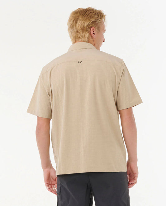 Search Aerotech 4-Way Short Sleeve Shirt - Khaki
