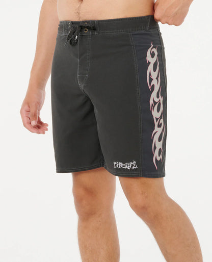 Mirage Sideways 19" Boardshort - Black