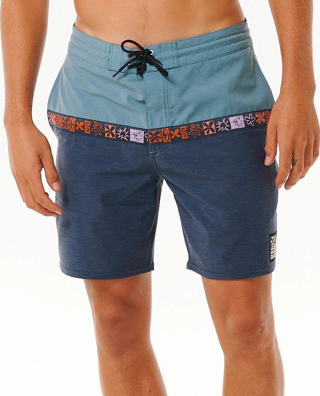 Saltwater Culture Fungi Layday Boardshort - Dark Navy