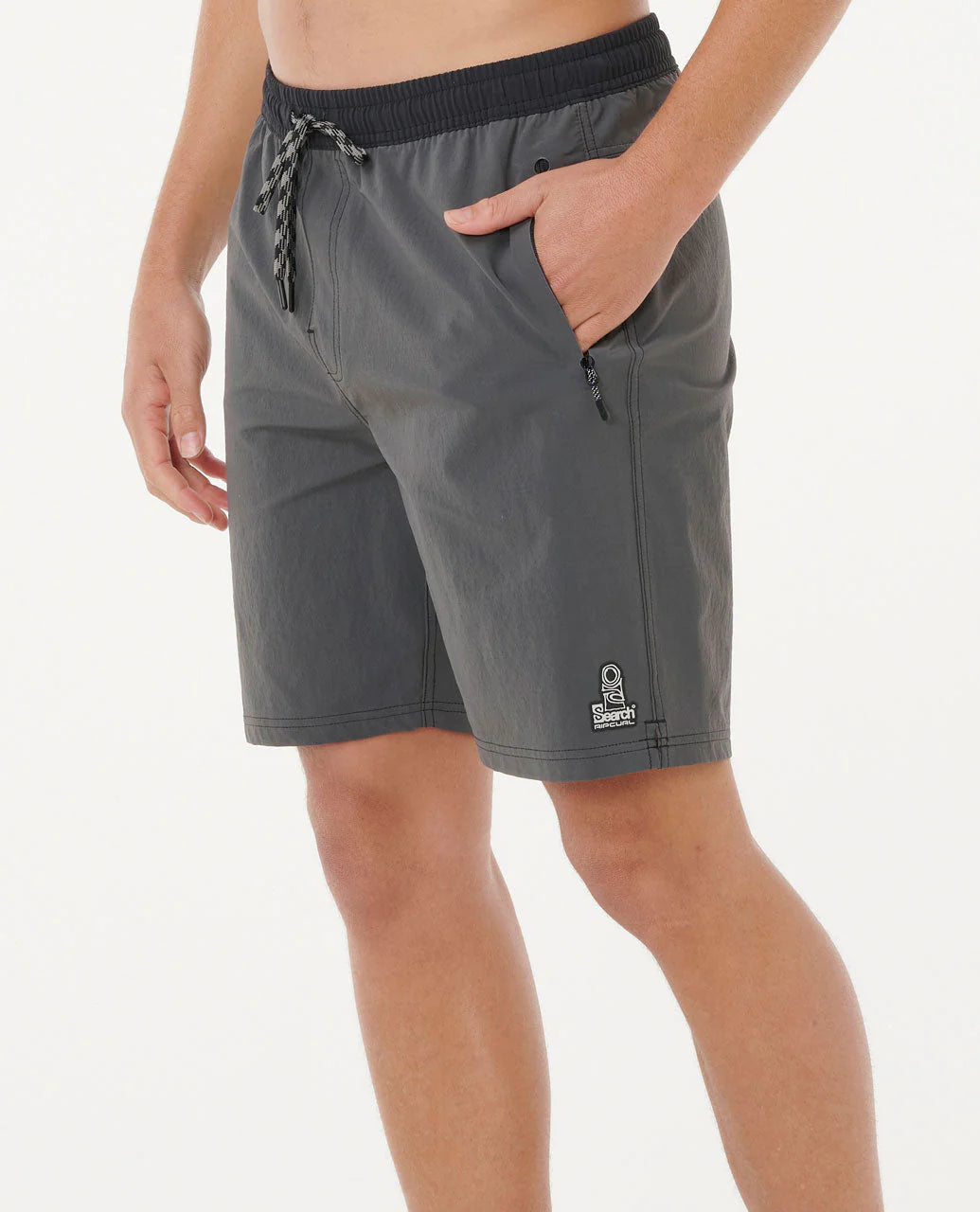 The Search Volley 19" Boardshorts - Iron