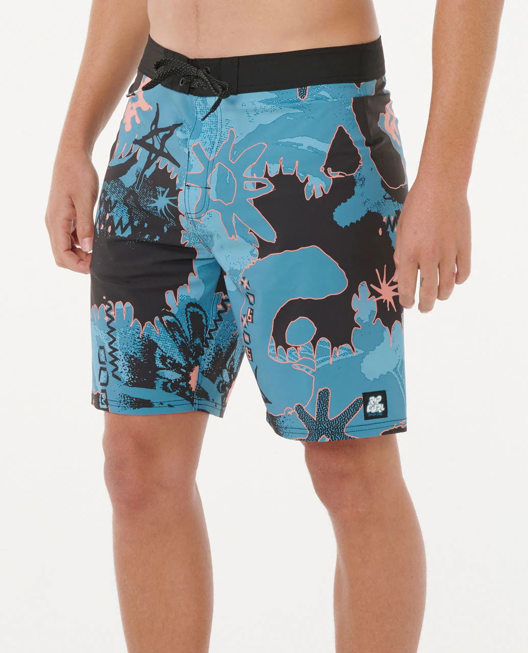 Mirage Mason 19" Raw Energy Boardshort - Storm Blue
