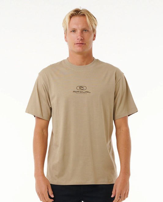 Pill Icon Tee - Sand Dune