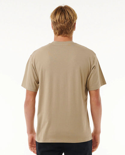 Pill Icon Tee - Sand Dune