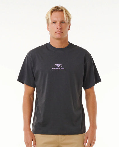 Pill Icon Tee - Washed Black