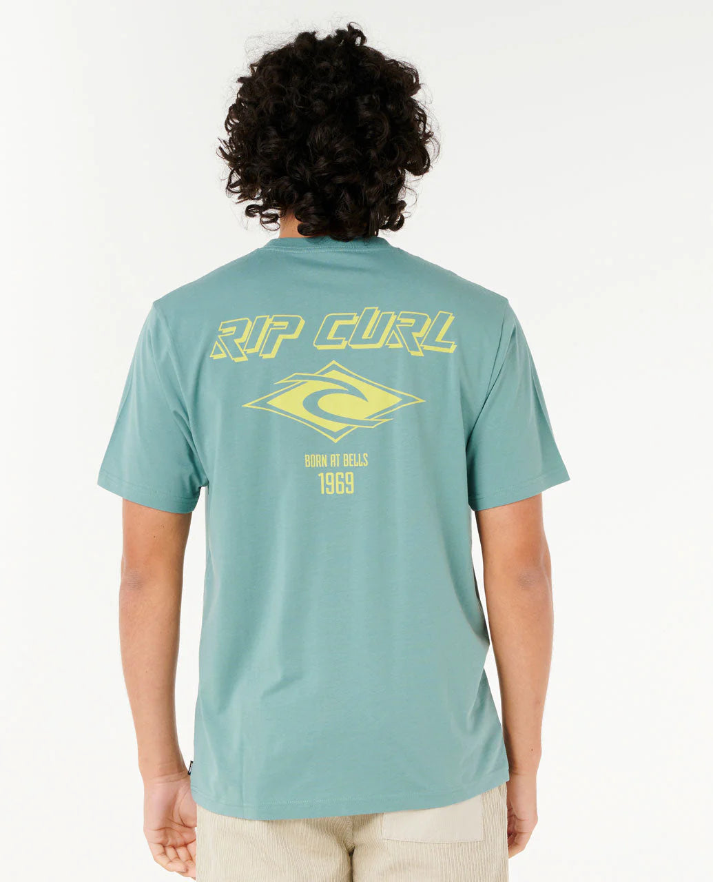 Fade Out Icon Tee - Blue Lagoon