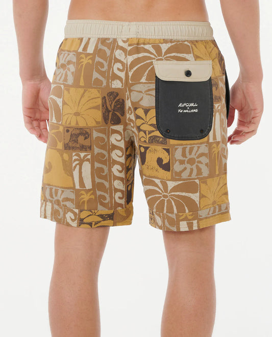 Artist Of The Search - TY Williams 18" Volley Boardshort - Washed Black