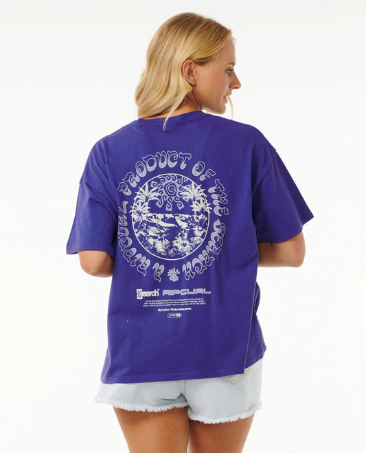 Arcadia Heritage Tee - Wild Berry
