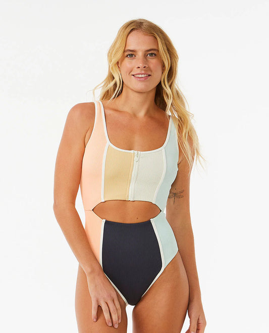 Block Party Splice Good Coverage One Piece - Multico