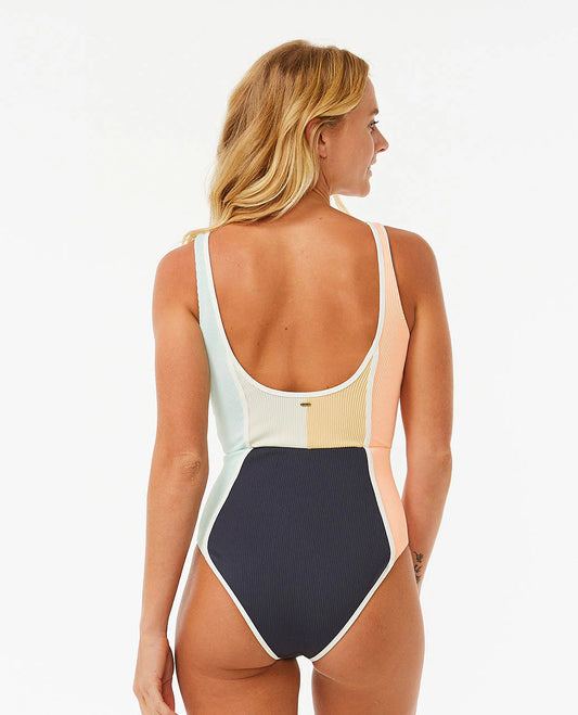 Block Party Splice Good Coverage One Piece - Multico