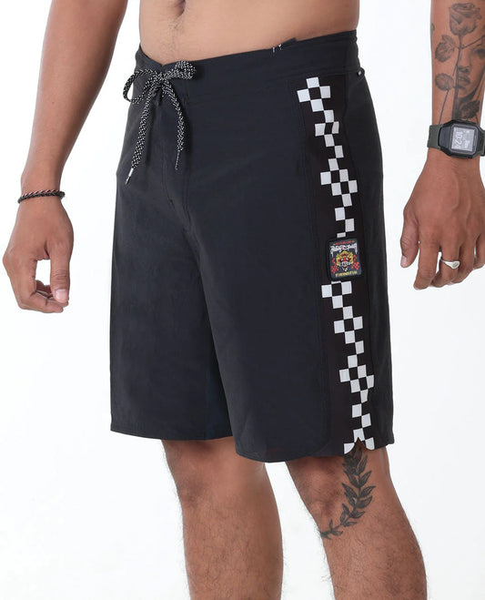 Padang Cup 25 Mirage 3-2-0ne Boardshort - Black